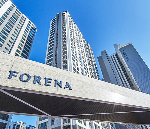 Hanwha Corporation E&C Division's premium FORENA apartments offer unparalleled value and connectivity to residents.